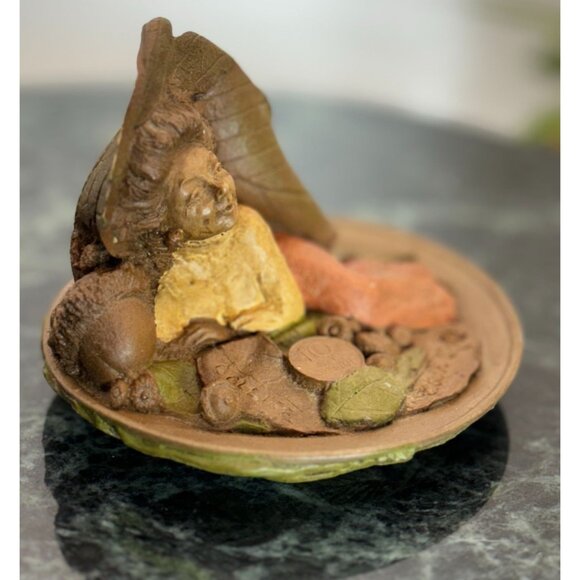 Tom Clark Resin Gnomes Colette Figure On Lily Pad 1984 - Picture 6 of 10